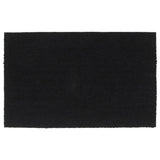 Vidaxl doormat 50x80 cm tufted coconut fiber black
