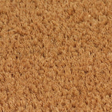 Vidaxl Doormat 80x100 cm huet Kokosnossfaser natierlech