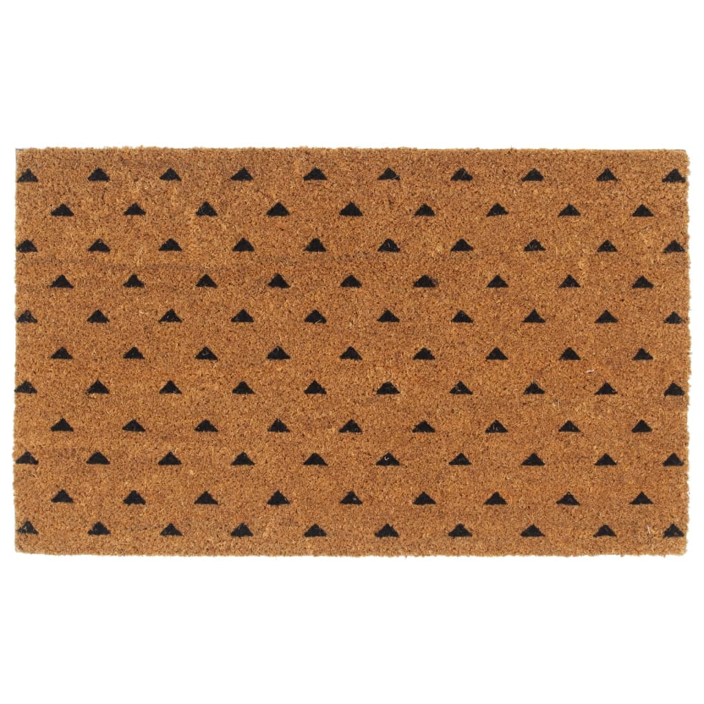 Vidaxx doormat 45x75 cm tufted coconut fiber natural