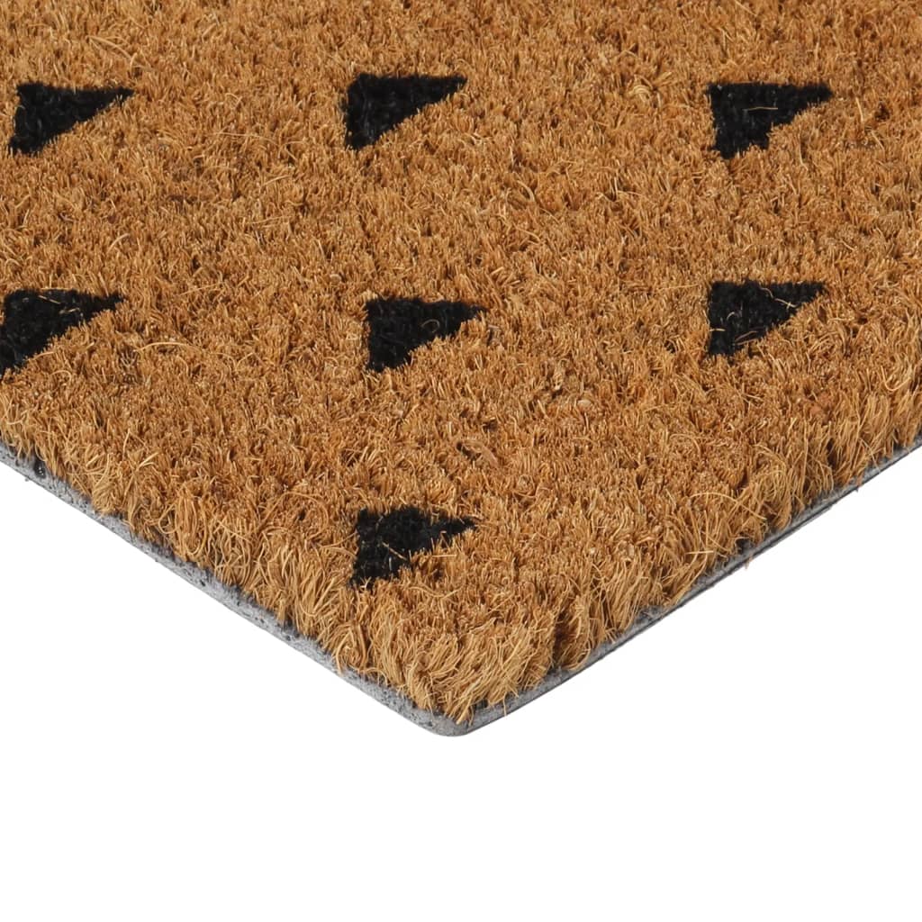 Vidaxx doormat 45x75 cm tufted coconut fiber natural