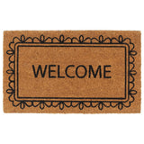 Vidaxx doormat 45x75 cm tufted coconut fiber natural