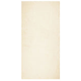 Vidaxl rug harte low -pile mëll mëll war 100x200 cm Crème