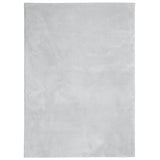 RUG VIDAXL HUARTE BAJA POLA Softable Softable 160x230 cm de gris