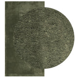 Vidaxl rug Huarte low -pole soft washable 80x150 cm forest green
