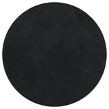 Vidaxl rug Huarte low -pole soft washable Ø 100 cm black