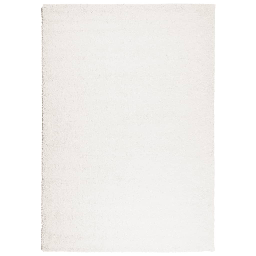 Vidaxl rug Pamplona Shaggy Highly Modern 140x200 cm Cream