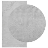 VidaXL tæppe Iza kort luv skandinavisk 80x150 cm grå