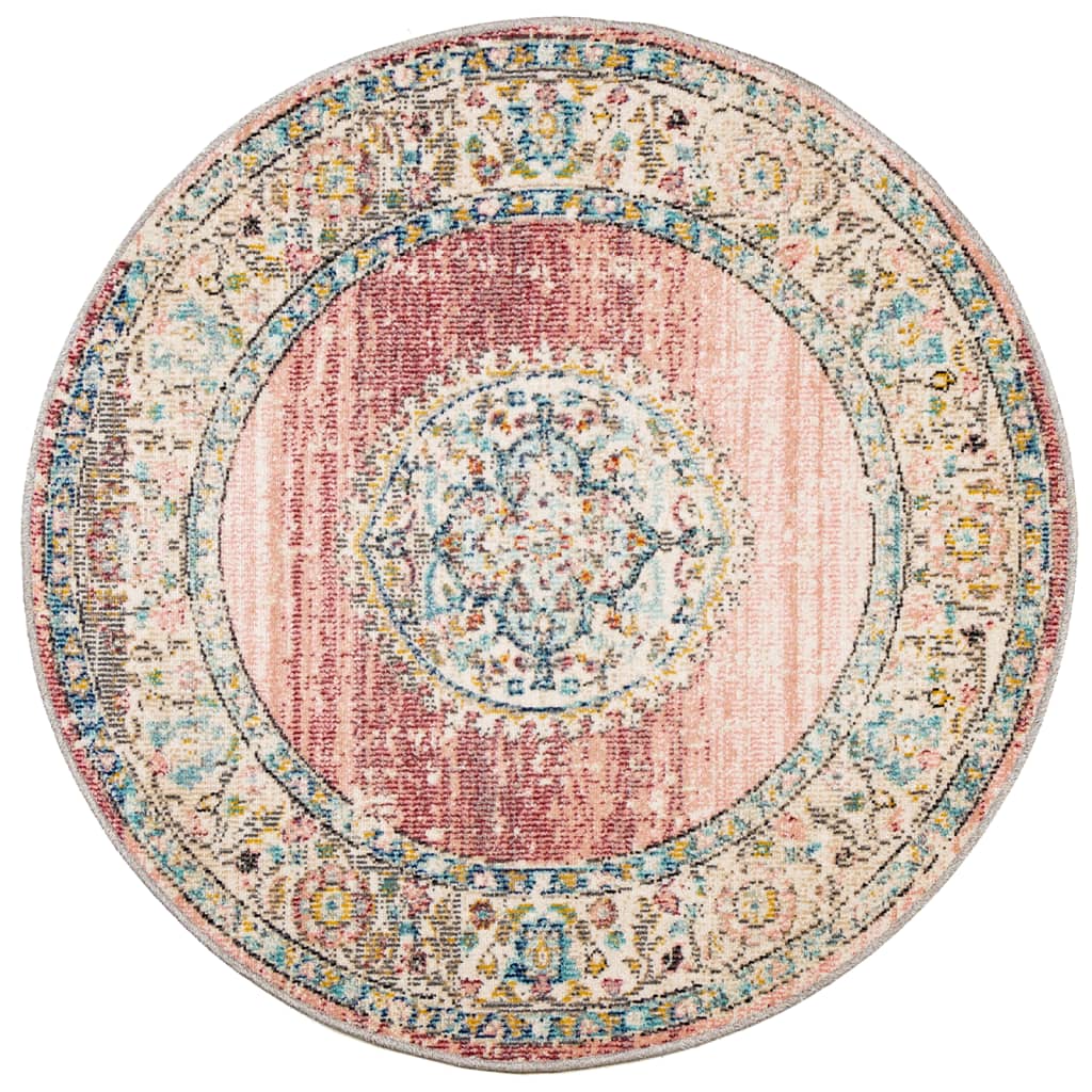 Vidaxl carpet arbizu inside and outside vintage style Ø 200 cm