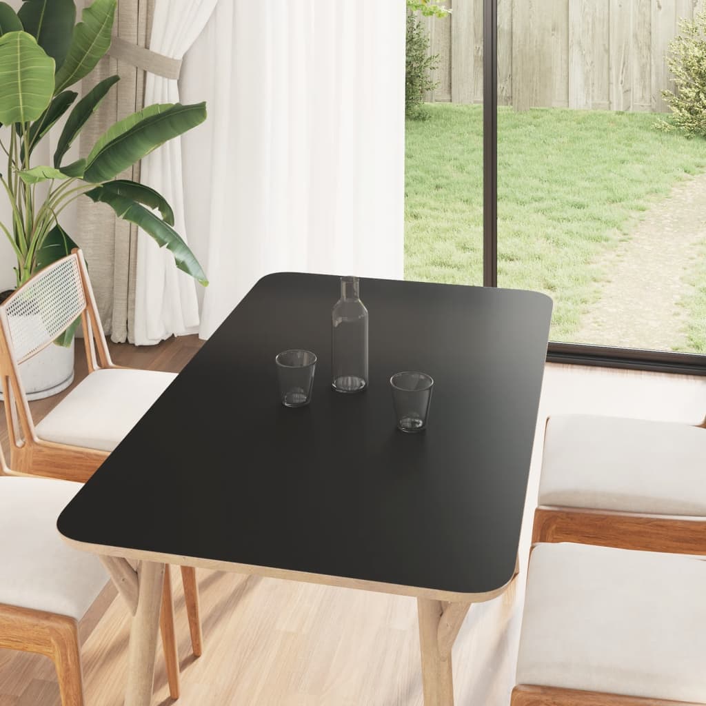 Vidaxl Furniture oil Self -adhesive 90x500 cm PVC matte black