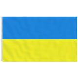 VIDAXL -Flag mit Flaggmast Ukraine 6,23 m Aluminium