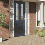 Vidaxx Fensterfolie Blumenmuster matt 60x500 cm PVC