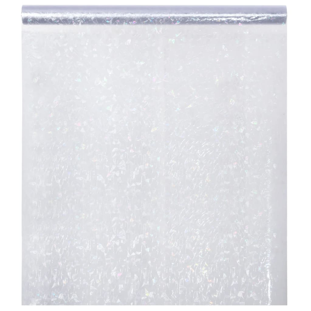 Vidaxx Fënsterfilm 3D Regenbogenmuster mat 90x2000 cm PVC