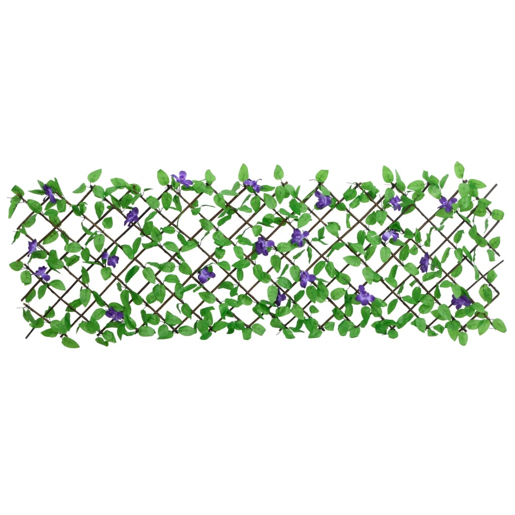 Vidaxl Artificial Plant Ivy on Latwerk Extraidable 180x70 cm Green