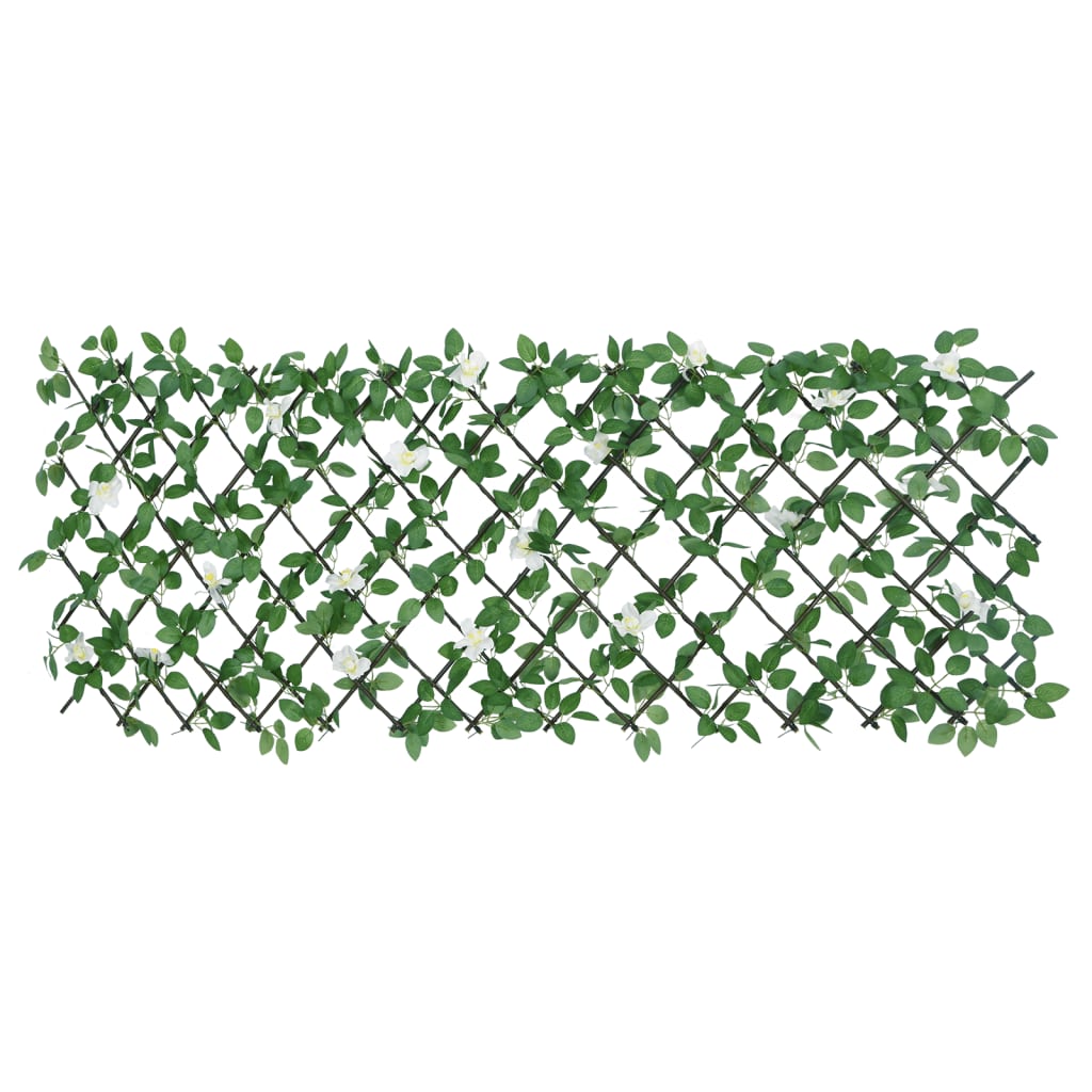 Vidaxl Artificial plant ivy on Latwerk Extraidable 186x30 cm Green