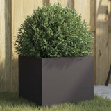 Vidaxx planter 32x30x29 cm steel black