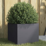Vidaxx planter 32x30x29 cm steel anthracite