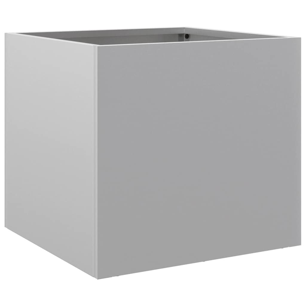 Spanter Vidaxl 32x30x29 cm galvanizované ocelové stříbrné barvy