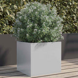 Spanter Vidaxl 32x30x29 cm galvanizované ocelové stříbrné barvy