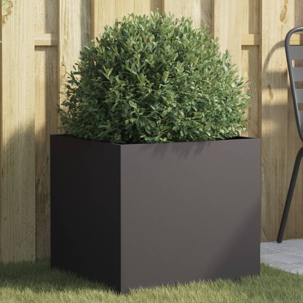 Vidaxl Planning Box 49x47x46 cm stål svart