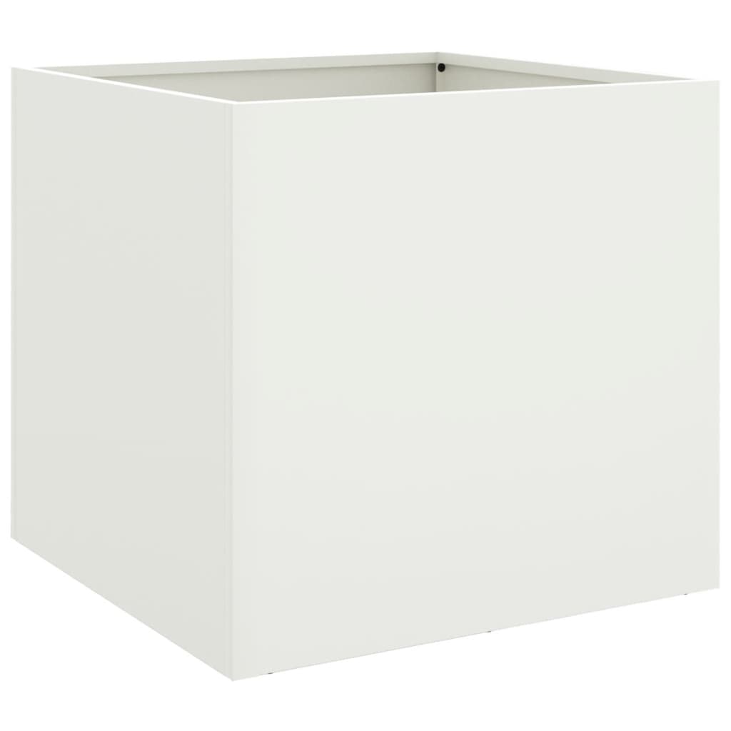 Vidaxl Planning box 49x47x46 cm Steel White