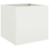 Vidaxl Planning box 49x47x46 cm Steel White