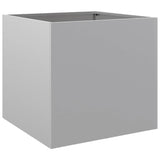 Vidaxl Planning Box 49x47x46 cm galvaniseret stål sølvfarvet