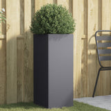VidaXL Planning box 32x29x75 cm steel anthracite -colored