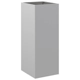 Vidaxl planter 32x29x75 cm galvaniseret stål sølvfarvet