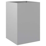 VIDAXL -Planungsbox 52x48x75 cm verzinkter Stahl Silber gefärbt