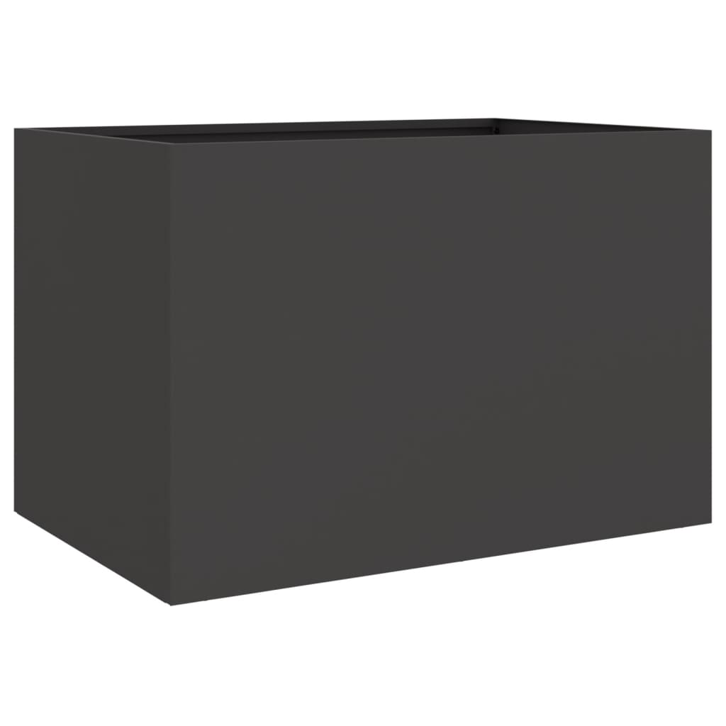 Vidaxl Planning box 62x40x39 cm steel black