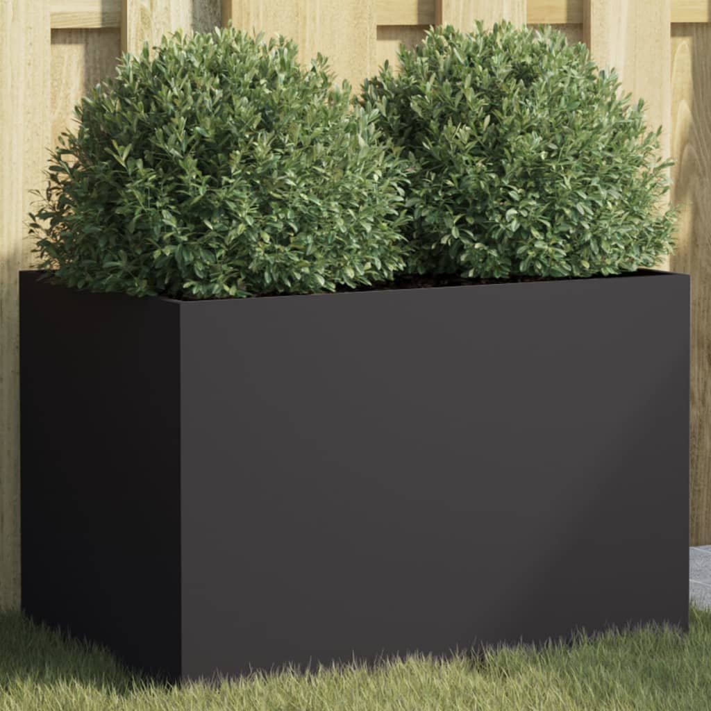 Vidaxl Planning box 62x40x39 cm steel black
