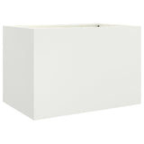Vidaxl Planning Box 62x40x39 CM Steel White