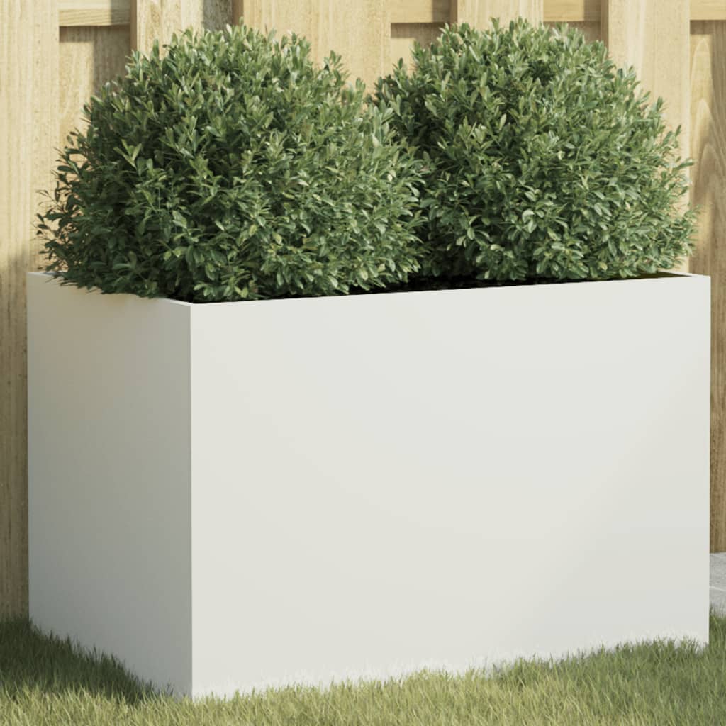 Vidaxl Planning Box 62x40x39 CM Steel White