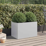 VIDAXL -Planungsbox 62x40x39 cm verzinkter Stahl Silber gefärbt