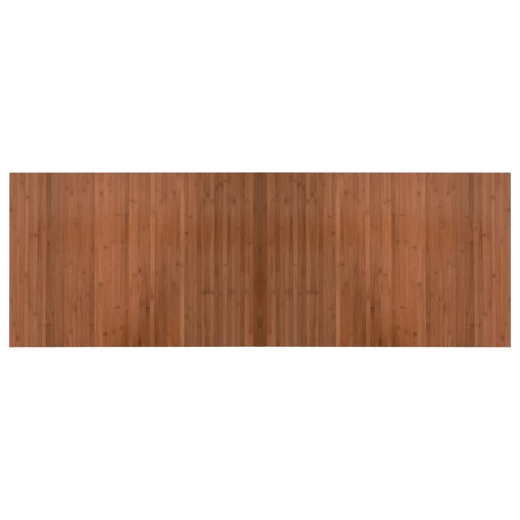 Tapis Vidaxl Rectangulaire 70x200 cm BRAUNE