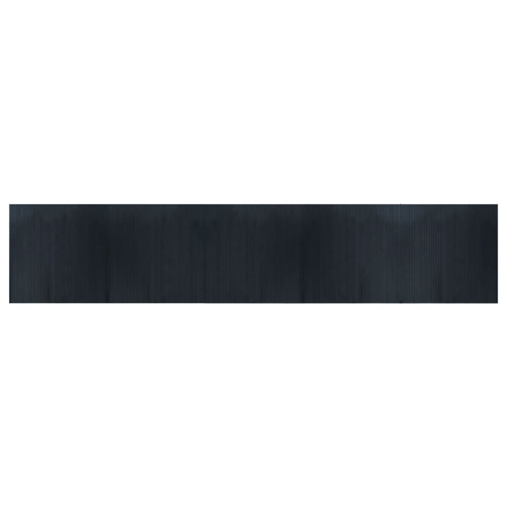 Vidaxl rectangular 100x500 cm bamboo gray