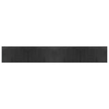 Vidaxl rectangular 60x400 cm bamboo gray