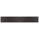 Vidaxl rug rectangular 60x400 cm bamboo dark brown