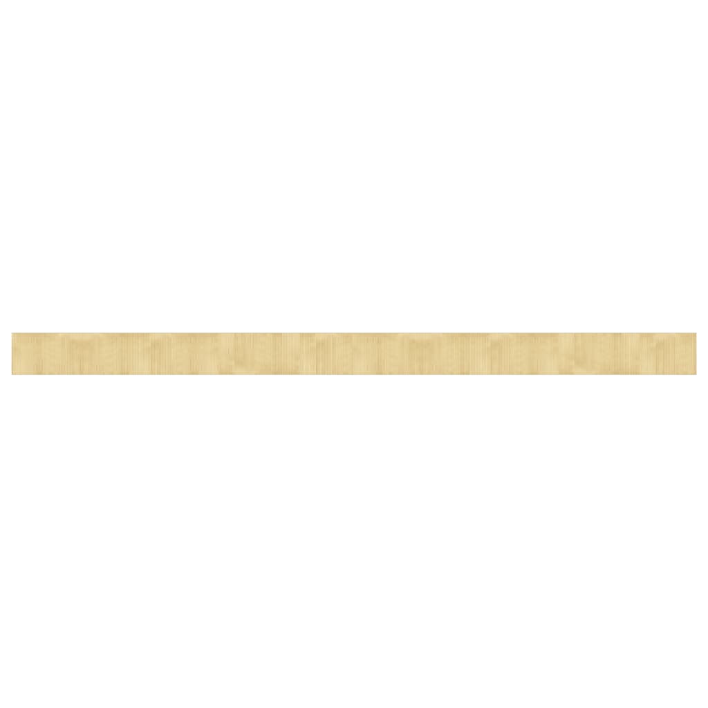 Vidaxl rug rectangular 60x1000 cm bamboo light natural
