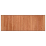 Vidaxl rug rectangular 70x200 cm bamboo brown