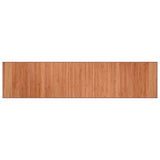 Vidaxl rug rectangular 70x300 cm bamboo brown