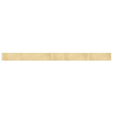 Vidaxl Rug Rectangular 70x1000 cm Bamboo Light Natural