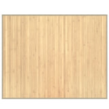 Tappeto vidaxl rettangolare 80x100 cm luce di bambù naturale
