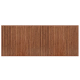 Vidaxl rug rectangular 80x200 cm bamboo brown