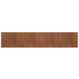 Vidaxl rug rectangular 80x400 cm bamboo brown