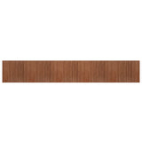 Vidaxl rectangular 80x500 cm bamboo brown