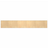 Vidaxl rug rectangular 80x500 cm bamboo light natural