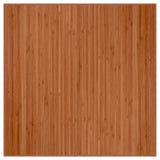 Vidaxl tappeto quadrato 100x100 cm Bamboo marrone