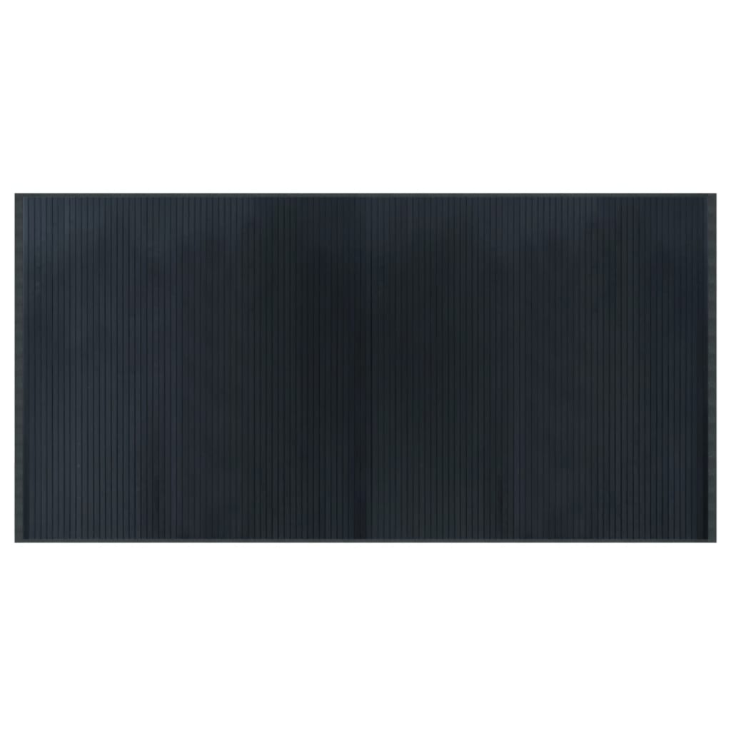 Vidaxl rectangular 100x200 cm bamboo gray