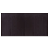 Vidaxl rug rectangular 100x200 cm bamboo dark brown